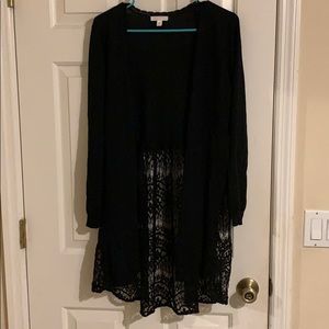 Lauren Conrad Black Cardigan